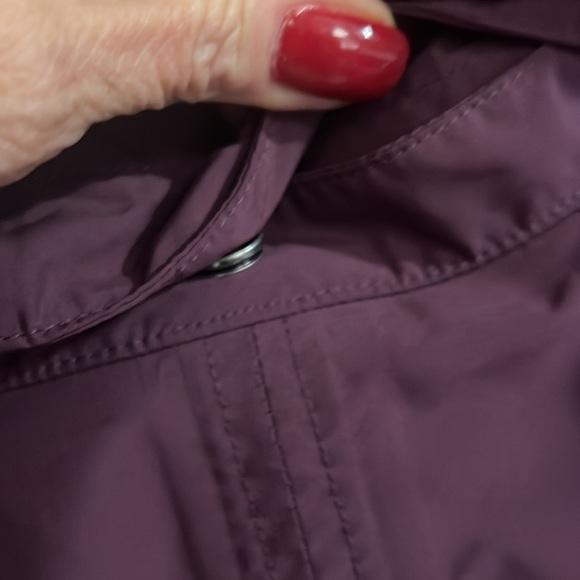 LL Bean rain jacket with detachable hood. - Picture 9 of 11